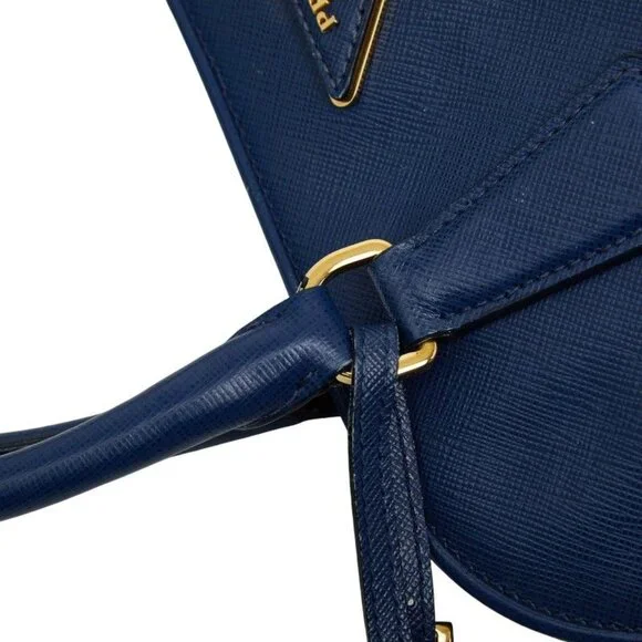 Prada Blue Saffiano Leather - Picture 8 of 10